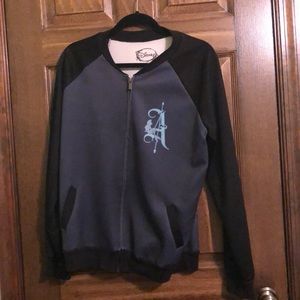 Lightweight Ariel the little mermaid bomber jacket